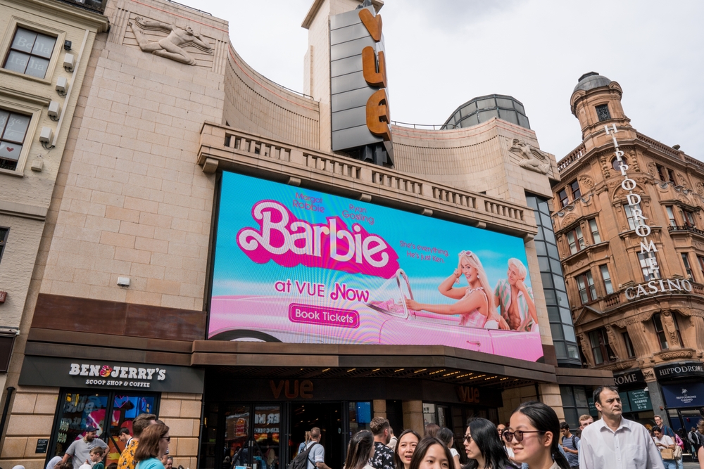 Barbie ticket sales topped 1 billion USD
